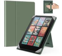 MoKo Étui pour 6,8,7" Kindle Paperwhite Liseuses Tablettes, Celadon | Accessoires Liseuses pour 6,8, 7 Pouces Kindle Paperwhite/Colorsoft/Kobo Libra/Ocean,Étui Folio Léger, Dragonne, Béquille