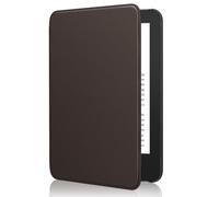 MoKo Étui pour 6" Amazon Kindle Basic 11e Gén 2024/2022, Café Foncé