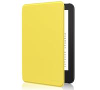 MoKo Étui pour 6" E-Reader(11e Génération-2024), Housse Légère avec Auto Réveil/Sommeil for Liseuse électronique 2024/2022 11e Gen Ebook Reader, Not fit BOOX & Kobo, Jaune Clair