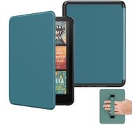 MoKo Étui pour 7" Ebook Reader(12e Gén 2024) et Colorsoft Signature Edition 2024, Coque Légère avec Dragonne Réveil/Veille Automatique,Ne Convient Pas Kobo Aura 2/Remarkable, Bleu Vert