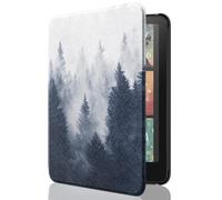 MoKo Étui pour 7" Kindle Paperwhite 12e Gén.& Colorsoft 2024, Forêt Grise