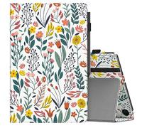MoKo Étui pour Amazon Fire Max 11 Tablet(13ème Génération, Version 2023) 11", Coque de Protection Mince et Léger Support Pliable pour Kindle Fire 11 Tablet avec Auto Réveil/Sommeil, Fleur