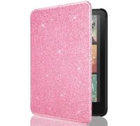 MoKo Étui pour E-Reader 7 Pouces, Coque Légère avec Auto Réveil/Sommeil, Ne Convient Pas aux modèles BOOX et Kobo, Rose Brillant