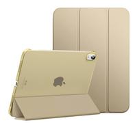 MoKo Étui pour iPad (A16) 11e Génération 11 Pouces en 2025, iPad 10e Génération 10,9'' en 2022, Étui Mince en PC Translucide pour iPad 11e Gén. avec Touch ID, Argile