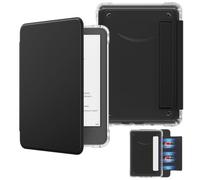 MoKo Étui Magnétique Détachable pour Le Tout Nouveau Kindle (11e Génération 2024/2022) 6 Pouces, Coque Légère et Résistante aux Rayures, à Dos Ultra-Clair avec Réveil/Sommeil Automatique, Denim Noir