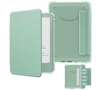 MoKo Étui pour Magnétique 6" Kindle 11e Gén 2024/2022, Vert Matcha