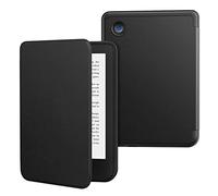 MoKo Étui pour Tolino Shine Color/Shine 5 (2024)/Shine 4 (2022) et Kobo Clara BW/Color/2E 6", Ultra Fin et léger, Fonction Veille/réveil Automatique pour Kobo Clara 6" 2024, Noir