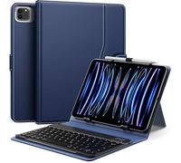 MoKo Étui Qwert Clavier Universel Compatible avec 9"-11" Tablet,Indigo