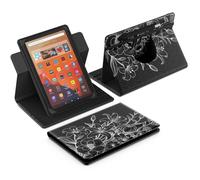 MoKo Étui Universel pour Tablette Android 11",Fleur Ligne