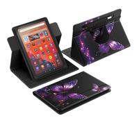 MoKo Étui Universel pour Tablette Android 11", Papillon Nuit