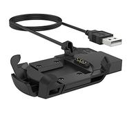 Moko Garmin Fenix 3 HR Chargeur, Cradle Base de Chargeur Station d'accueil Chargeur pour Garmin Fenix 3 HR/Fenix 3 / Quatix 3 Smart Watch, avec Cable de Micro USB, Noir