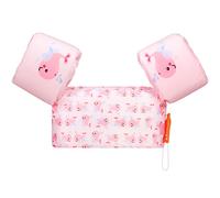MoKo Gilet de Natation Enfant, Brassards de Natation Enfant Ceinture Réglable Gilet de Flottaison à Dessin Animé Flottant Mignon, Dispositif de Flottaison pour Garçons Filles,20-50 livres,Baleine Rose