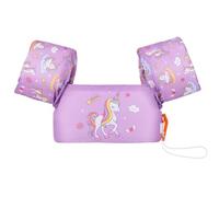MoKo Gilet de Natation Enfant, Brassards de Natation Enfant Ceinture Réglable Gilet de Flottaison à Dessin Animé Flottant Mignon, Dispositif de Flottaison pour Garçons Filles,20-50 LBS,Licorne Violet
