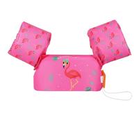 MoKo Gilet de Natation Enfant, Brassards de Natation Enfant Ceinture Réglable Gilet de Flottaison à Dessin Animé Flottant Mignon, Dispositif de Flottaison pour Garçons Filles,20-50 LBS,Flamant Magenta