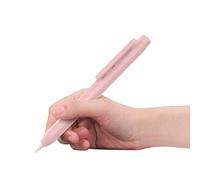 MoKo Housse de Protection Compatible avec Pencil 1ème - étui Rétractable Protection de Pointe pour iPad 9e Gén 2021, iPad 8e Gén 2020/7e Gén 2019, iPad 6e 9.7 2018, iPad Mini 5e Gén,Rose