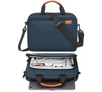 MoKo Housse de Protection Tablette 12.9 inch Compatible avec iPad Pro 12.9 M2 2022/2021/2020/2018, Sac de Transport avec Poignée, Indigo