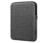 MoKo Housse de Protection Tablette 9-11 Pouce Compatible avec iPad Pro 11 2021/2020/2018, iPad 9th 8th 7th Gen 10.2, iPad Air 4 10.9, iPad Air 3 10.5, Tab S8 11", Sac de Transport, Noir & Gris