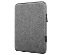 MoKo Housse Étui en Polyester Compatible avec iPad Mini 5/4/3/2/1, Galaxy Tab S2 8.0, Tab A 8.0, NeuTab 7", ZenPad Z8s 7.9/Tablette (7-8 ") /iPad Mini (6th Gen) 8.3" 2021- Gris Claire