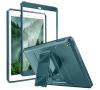 MoKo Housse pour Nouvel iPad 2017/2018 9.7 Pouces,iPad 6ème Génération/iPad 5ème Génération - Étui Robuste Toute Protection pour Tablette Apple New iPad 9.7 Pouces 2017/2018, Bleu Vert