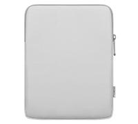 Moko Housse pour Tablette 9-11 Pouces, Étui de Protection Compatible avec Nouvel iPad Air 11" M3 2025, iPad Pro 11 M4, Air 5/4/3, i-Pad 10/9/8, Galaxy Tab S8/S9 11", Gris + Blanc