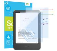 MoKo Lot de 2 Films de Protection Écran Anti Lumière Bleue pour Kindle 6" 11e Génération 2024/2022, Kobo Clara et Kobo Nia, Film PET Mat Couverture Complète, Compatible avec Coque
