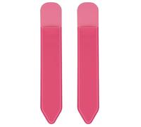 MoKo Lot de 2 porte-crayons autocollants pour Apple Pencil Pro/(USB-C)/1ère/2ème génération, pochette élastique pour crayons attachée à l'étui iPad pour stylets, rouge pastèque