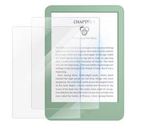 MoKo Lot de 2 Verres Trempés Protection Écran pour Liseuse 6 Pouces All-New E-Reader & Kobo Clara Colour/BW/2E, Dureté 9H Anti-Rayures, HD Clair, Film Protecteur Sans Bulles, Compatible Coque