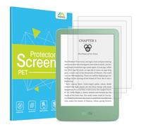 MoKo Lot de 3 Protection Écran Anti-Reflet pour 6" Kindle 11e gén 2024/2022 | Liseuse Kindle Accessoire, Anti-Rayures, Anti-Empreintes, Film transparent ultra-fin, Couverture Totale, pour Kobo Clara