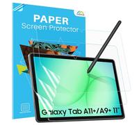MoKo Lot de 3 Protection Écran Paperlike pour 11" Samsung Galaxy Tab A11 Plus/A11+ 2025, Écrire et Dessiner Comme Sur du Papier, Anti-Reflets Film pour Samsung Tab A9 Plus/A9+ Tablet Coque