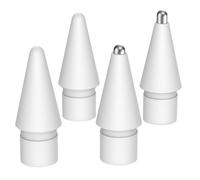 MoKo Lot De 4 Pointes Compatible avec Apple Pencil Pro/USB-C/2e/1re Gén | Pointes Originales Apple Pencil Haute Précision Très Résistantes Haute Sensibilité Anti-Usure