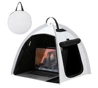 MoKo Pare-Soleil & Écran de Confidentialité pour Ordinateur Portable, Housse Anti-Reflet Résistante à l’Eau pour Travail en Extérieur et Voyage, Capot Écran 13-16 Pouces Mac, Surface, Gris