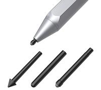MoKo Pen Pointes Compatible avec Surface Pen, Surface Pointes (3 PCS, Type HB/2H/H Original), Mine Originale pour Stylet Surface Pro 2017 Pen (Modèle 1776) / Surface Pro 4 Pen - Noir