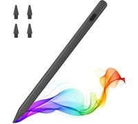 Moko Pencil Pour Ipad (A16) 11e 10e 9e Gen, Stylet Pour 2018-2025 Apple Ipad 11-6, Mini 7-5, Air M3/M2 11""/13""/5/4/3, Pro M4 13""/12,9""/11"" Sensibilité À L'inclinaison,Chargement Rapide Usb-C, Bla