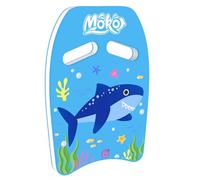 MoKo Planche de Natation, Accessoire Équipement d'exercice pour Amusement d'eau Formation Entraînement de Natation pour Piscine avec Motif Dessin Animé pour Débutants Enfants Adolescents, Requin Bleu