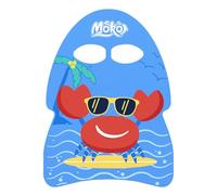 MoKo Planche de Natation, Accessoire Équipement d'exercice pour Amusement d'eau Formation Entraînement de Natation pour Piscine Motif Dessin Animé pour Débutant Adulte Adolescent, Crabe Bleu