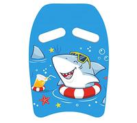 MoKo Planche de Natation, Accessoire Équipement d'exercice pour Amusement d'eau Formation Entraînement de Natation pour Piscine Motif Dessin Animé pour Débutant Adulte Adolescent, Requin Bleu