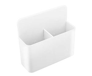 MoKo Porte-marqueur effaçable à sec magnétique pour tableau blanc, réfrigérateur, casier et autres surfaces magnétiques - Blanc