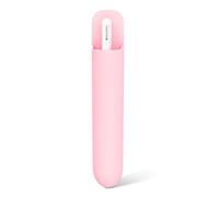 MoKo Porte-Stylet Universel,Étui Protection Adhésif Réutilisable Silicone Compatible avec Pencil Pro&1ère&2ème Gén&USB-C&Stylets Taille Similaire,Fixé au Boîtier pour Crayon, Rose Sakura