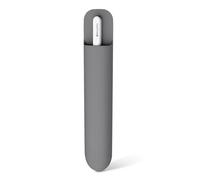 MoKo Porte-stylet universel réutilisable en silicone compatible avec Apple Pencil Pro/(USB-C)/1ère/2ème génération, accessoires pour stylets de taille similaire, gris sidéral