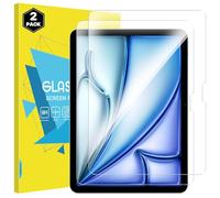 MoKo Protection d'Écran pour iPad Air 11 Pouces M3/M2 2025/2024 (Air 7e/6e Génération), Adapté à l'Étui Dureté 9H Film Mince Verre, 2PCS Film Verre Trempé Haute Définition Anti-rayures, Clair