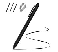 MoKo Remarkable 2/1 Stylet avec Gomme, Stylus EMR avec 4096 Niveaux de Pression, Rejet de Paume,Stylet avec 3 Pointes pour Remarkable 2&1/Galaxy Tab&Book/BOOX/Wacom/Scribe et Autres Appareils EMR,Noir