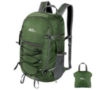 MoKo Sac à Dos de randonnée, Sac à Dos de Camping de Grande capacité 40L avec Poches Multiples, Sac à Dos de Voyage résistant à la déchirure pour Hommes et Femmes,Sac à Dos randonnée Pliable, Olive