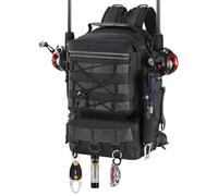MoKo Sac de Pêche Imperméable avec Supports pour 2 Cannes