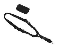 MoKo Sangle pour Caméra, Ceinture de Cou avec Bandoulière Réglable avec Attache de Sécurité pour Sports d'Extérieur, Sangle Appareil Photo avec Crochet en Métal pour Appareils Photo Numériques, Noir