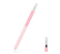 MoKo Silicone Coque Compatible avec Apple Pencil USB-C, Dégradé Sakura Rose