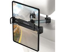 MoKo Support Tablette Voiture, Extensible Support Appui-Tête de Voiture, Porte Tablette Voiture pour Siège Arrière en Alliage pour 4"-12,9" iPad Air/Pro/Mini, Galaxy Tab S9/S9+, iPhone