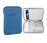 MoKo Housse Tablette 9-11" Compatible avec iPad Pro 11 M4 2024/11 Pouces iPad Air M2 2024/iPad 10e 10,9 2024/iPad Air 5/4 10,9, Galaxy Tab S9/S8/A8/A7 2022, Paon
