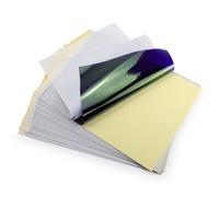 MOKOHOA Papier Transfert Tatouage A4 Stencil 55 Feuilles 4 Couches