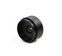 MOKOSE Objectif de caméra de vidéosurveillance 3,2 mm 12 MP Pixels 1/2,3" Objectif de caméra de sécurité CS-Mount Objectif grand angle fixe Faible distorsion