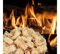 Mokuyary Allume-feu BIO 5 kg Allume Charbon Briquet Grill Briquet à Cire pour Barbecue, Poêles à Bois, Fours à Pizza, Foyers Ouverts, Cheminées